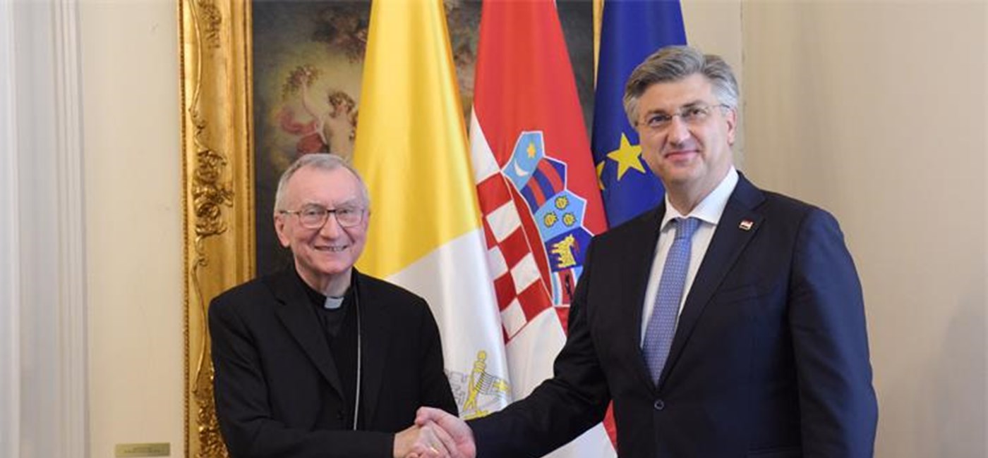 Plenković i Parolin o unaprjeđenju odnosa Hrvatske i Svete Stolice i situaciji u BiH